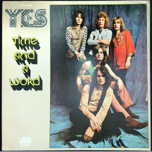YES Time and A Word (Atlantic SD 8273) USA 70s repress LP of 1970 album (Prog Rock)